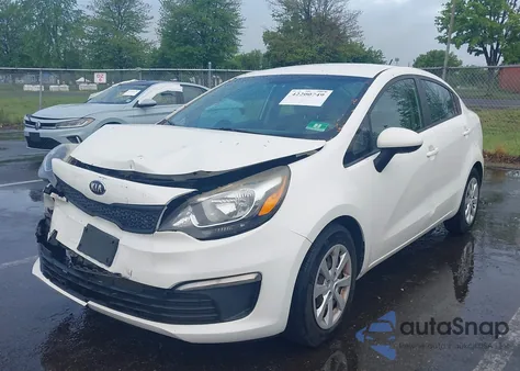 2016 Kia Rio Lx from USA, damaged, VIN KNADM4A32G6660082